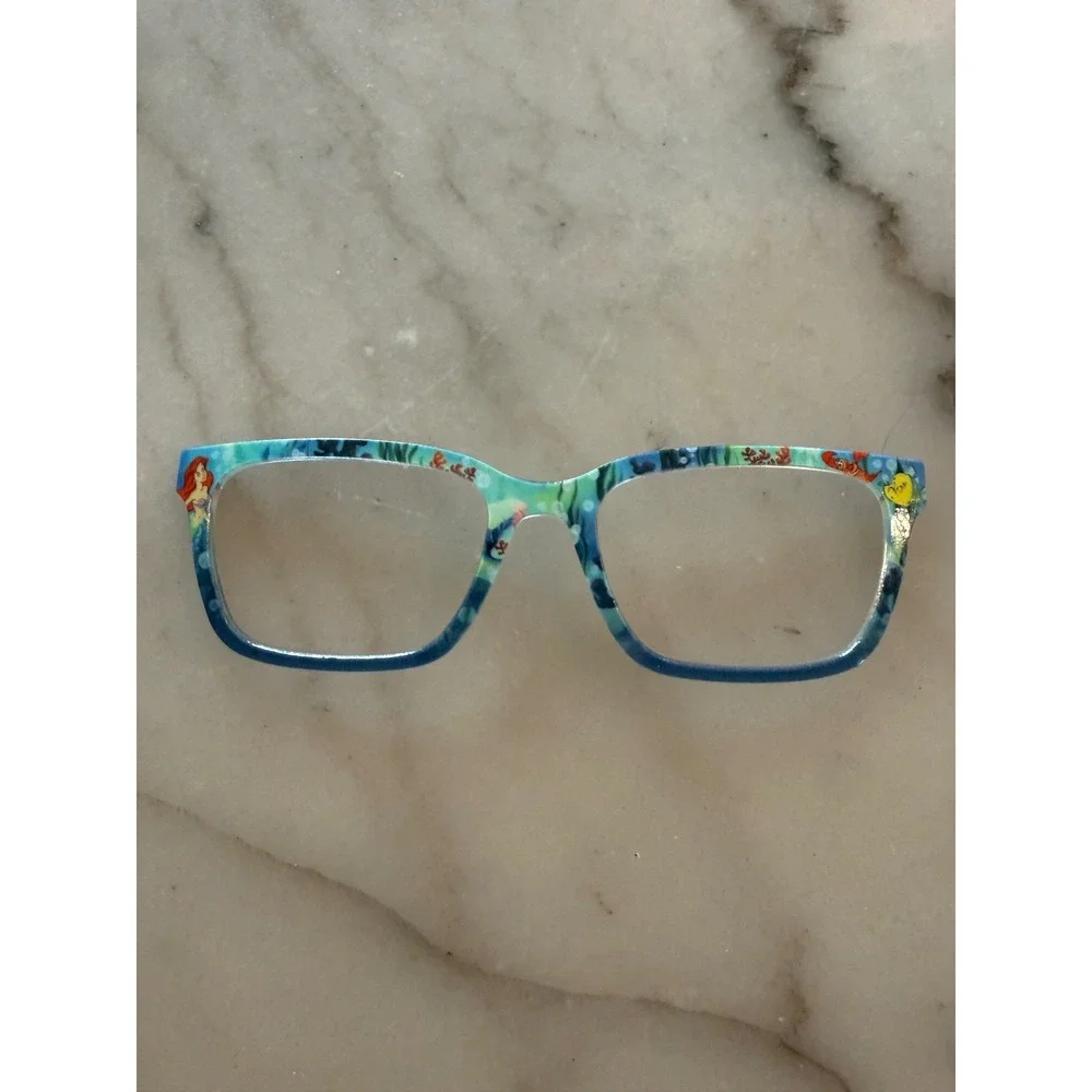 Pair Eyewear Disney Themed Little Mermaid Magnetic Top Frame Blue Multi Larkin